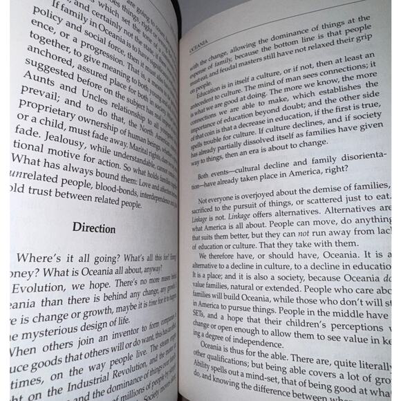 Linkages Is About Tomorrow By Bob Crehore 1992 w/ Letter From Publisher Truscott - Picture 7 of 8